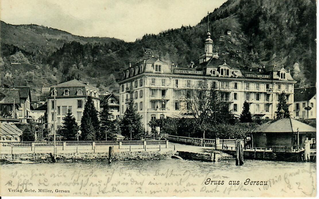 : Gruss aus Gersau 1905 – Gebraucht aus Hochdorf von Ziegel-16