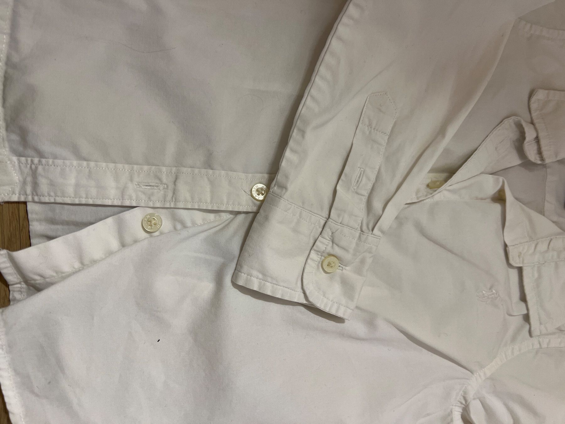 Ralph Lauren Camicie, T-shirt & Polo: Ralph Lauren Hemd, weiss, Grösse 4T – Usato da Oensingen venduto da katepe 3