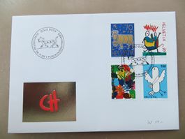 Brief FDC Satz Sondermarken 1996