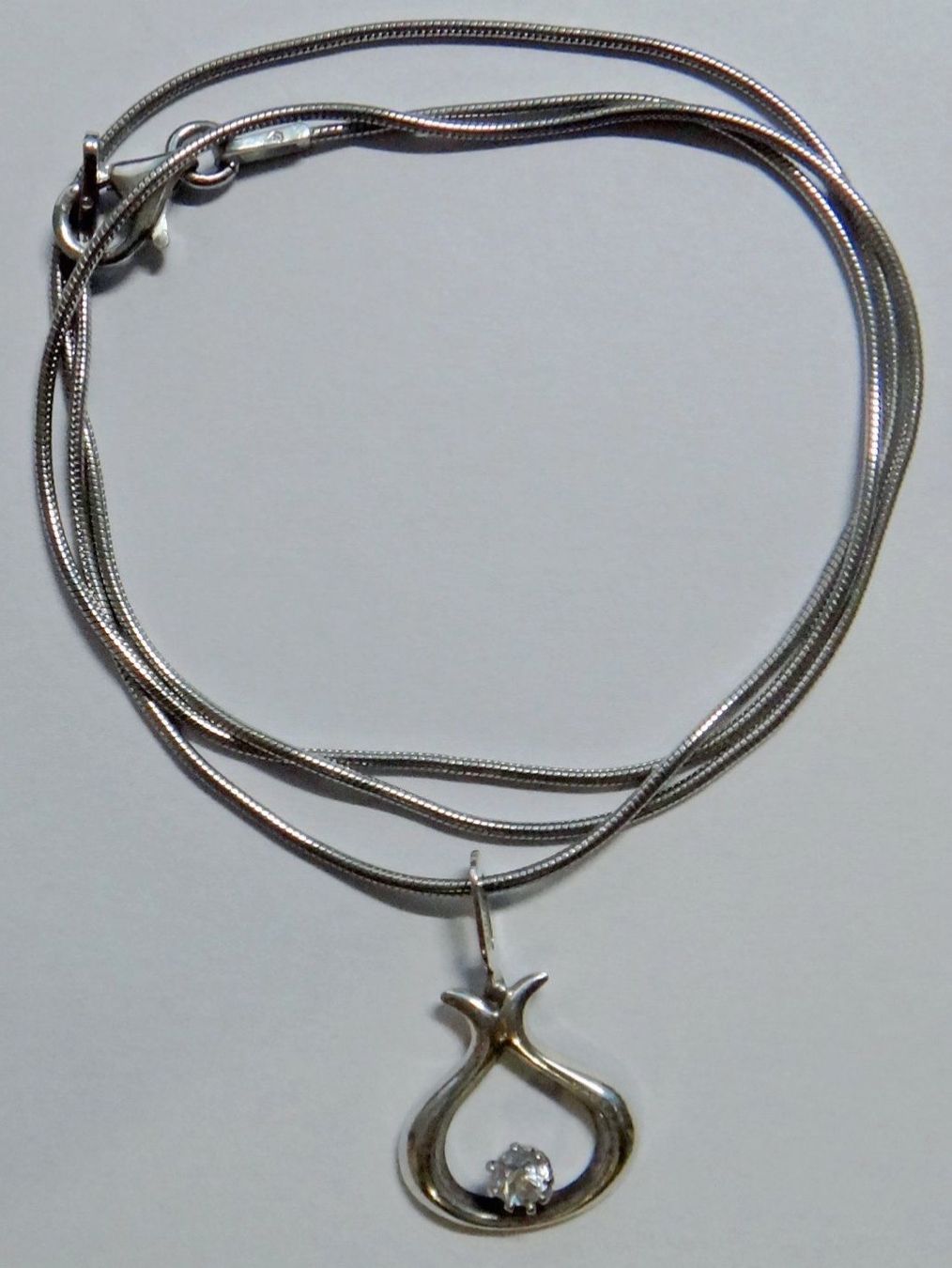 Catenine: Halskette Silber 925 mit Anhänger – Usato da Matten b. Interlaken venduto da kero71 3