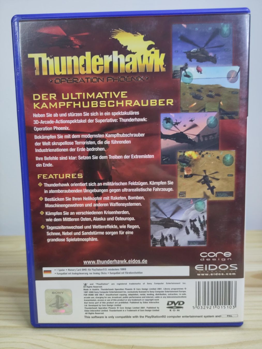 Giochi: Thunderhawk Operation Phoenix PS2 Playstation 2 PAL CIB – Usato da Zug venduto da RepTCG 1