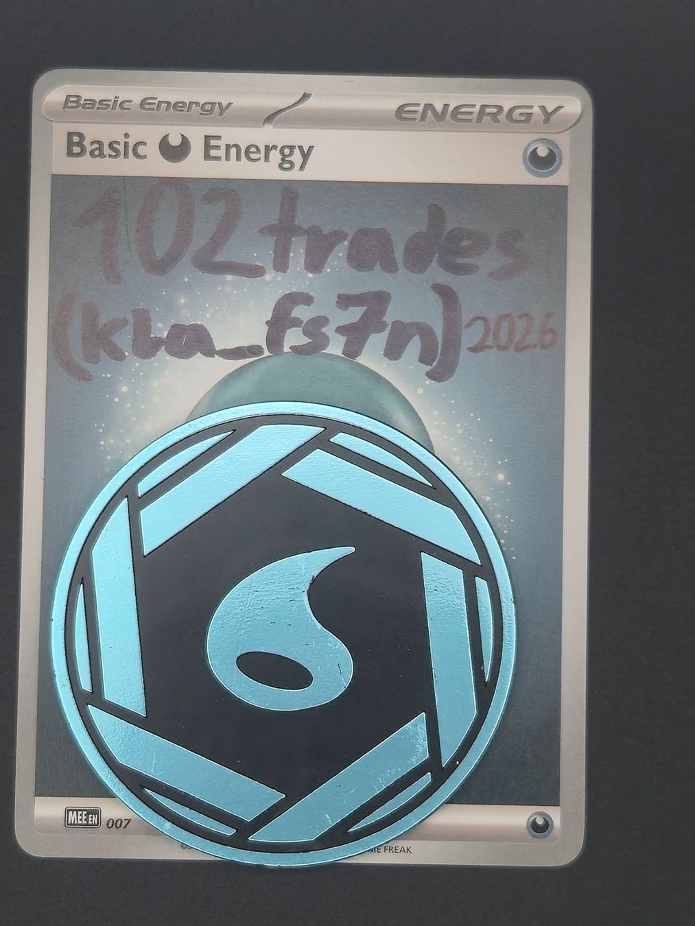 Pokémon Sammelbilder & Trading cards: Pokémon Münze Wasser XL – Neu (gemäss Beschreibung) aus Siebnen von 102trades