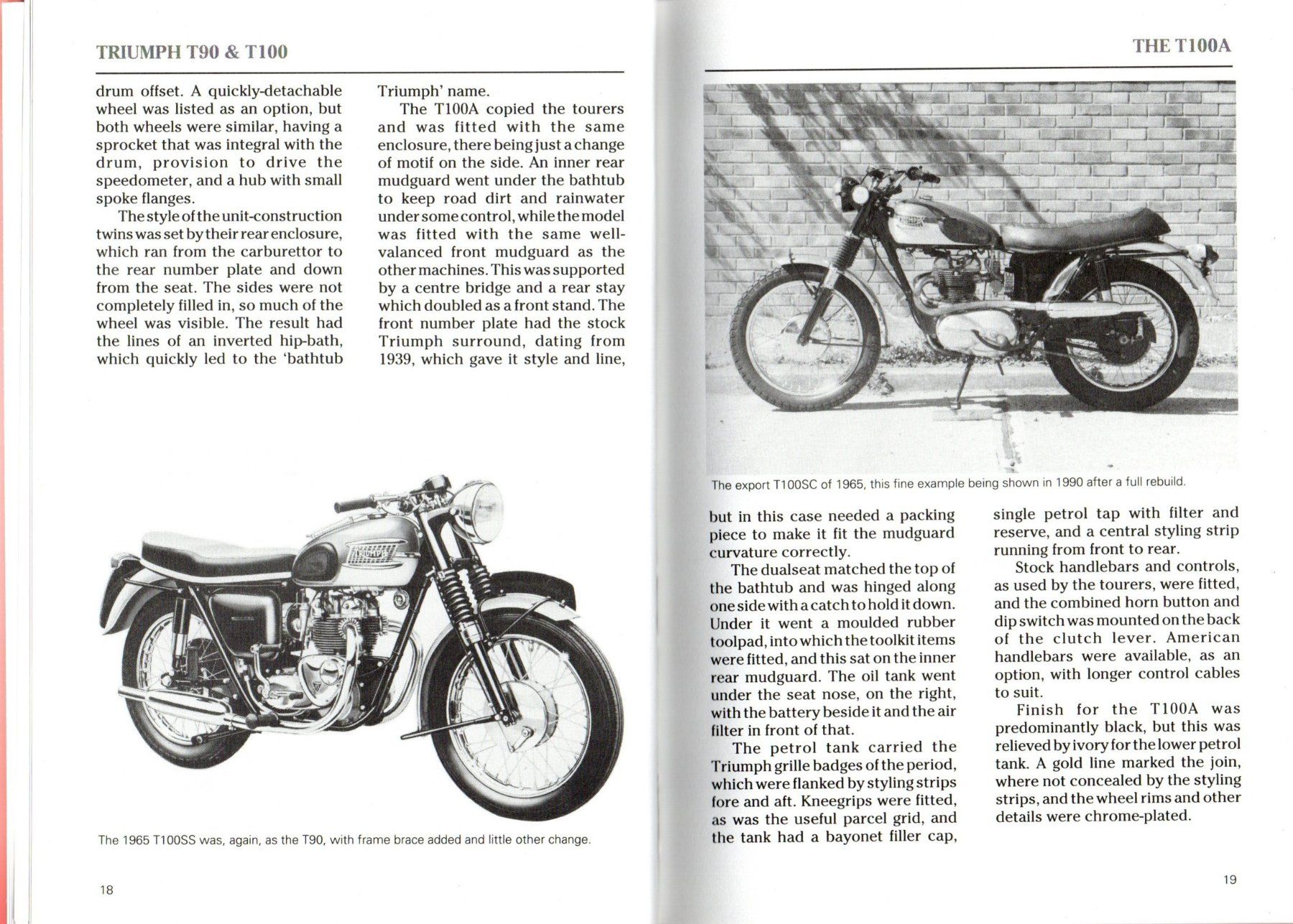 Triumph Strada: Triumph T90 & T100 Twins – Nuovo (secondo la descrizione) da Malans GR venduto da Chueche427 3