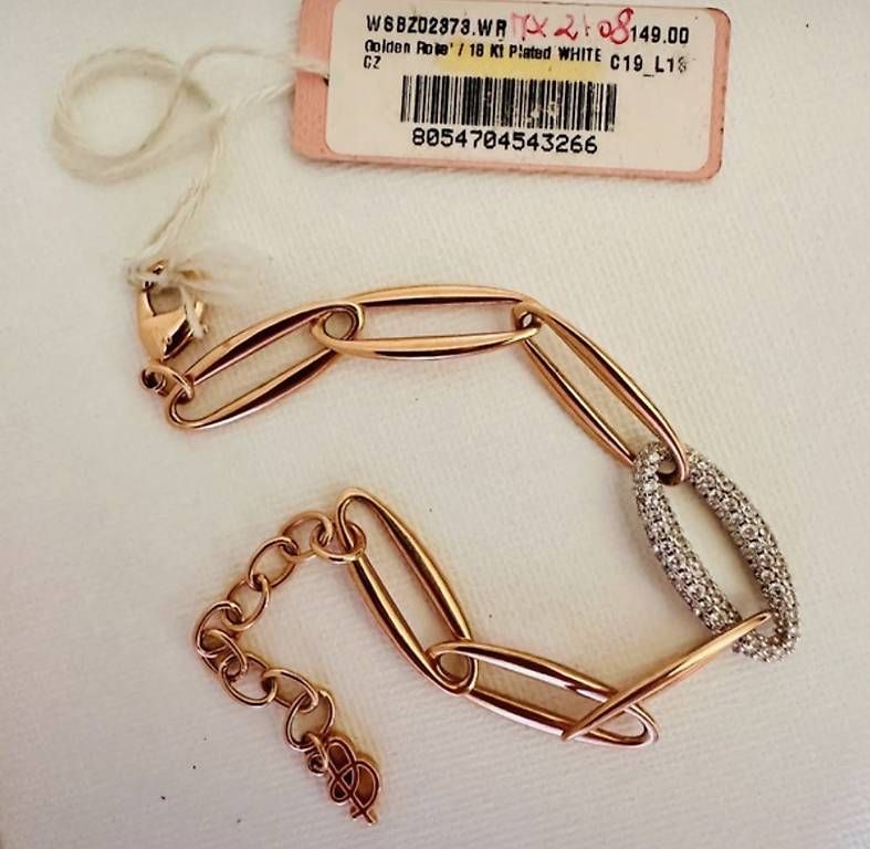 Bracciali & Braccialetti: Bracciale Bronzallure catena e pavé NUOVO – Nuovo e nell'imballaggio originale da Breganzona venduto da Fran1980 3