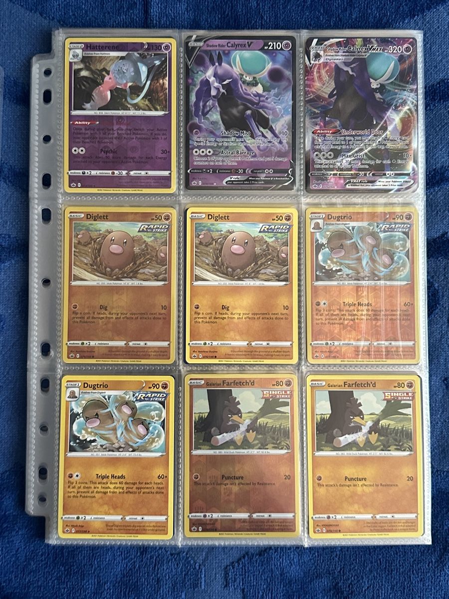 Pokémon Carte collezionabili: CHILLING REIGN POKEMON BASE SET ENGLISH – Nuovo (secondo la descrizione) da Binz venduto da Cediboy 5