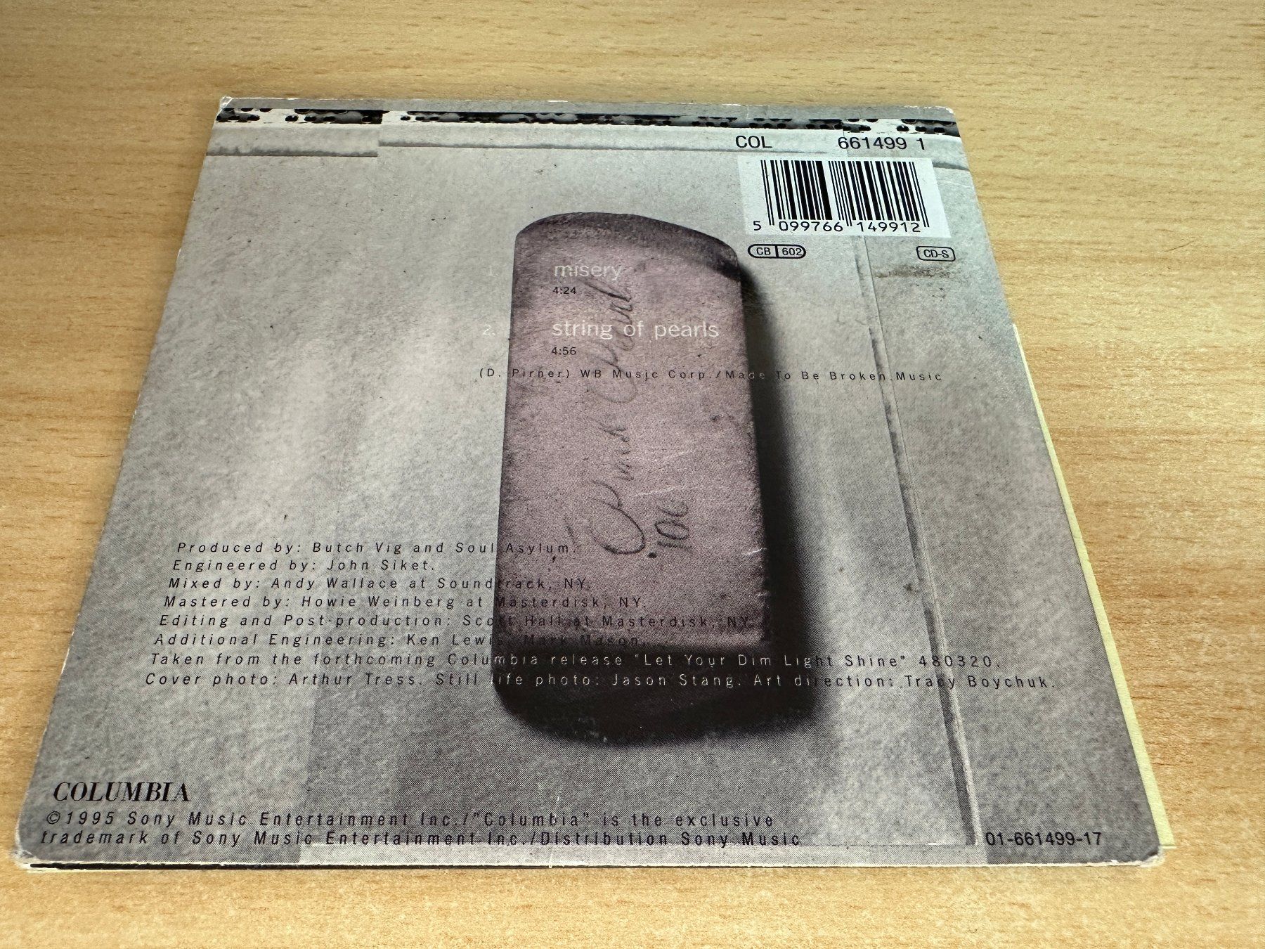 CD: Soul Asylum – Misery - Single CD – Usato da Rikon im Tösstal venduto da Alpenmutz 1