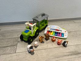 Fisher-Price Traktor mit Tiere & Musikklavier