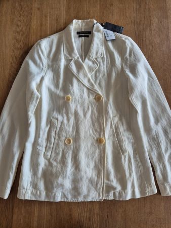 Veste neuve MARC O'POLO T.34 lin coton blanc cassé