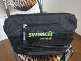 Necessaire Swissair Ashworth schwarz neu