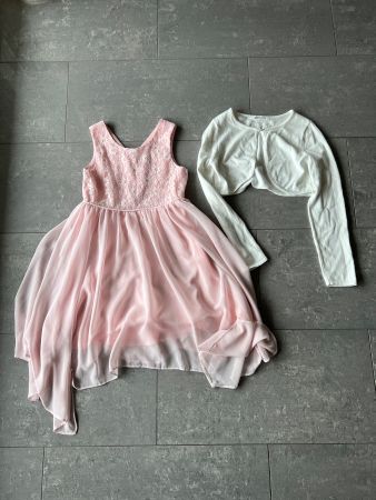 Kleid und Bolero Grösse 146