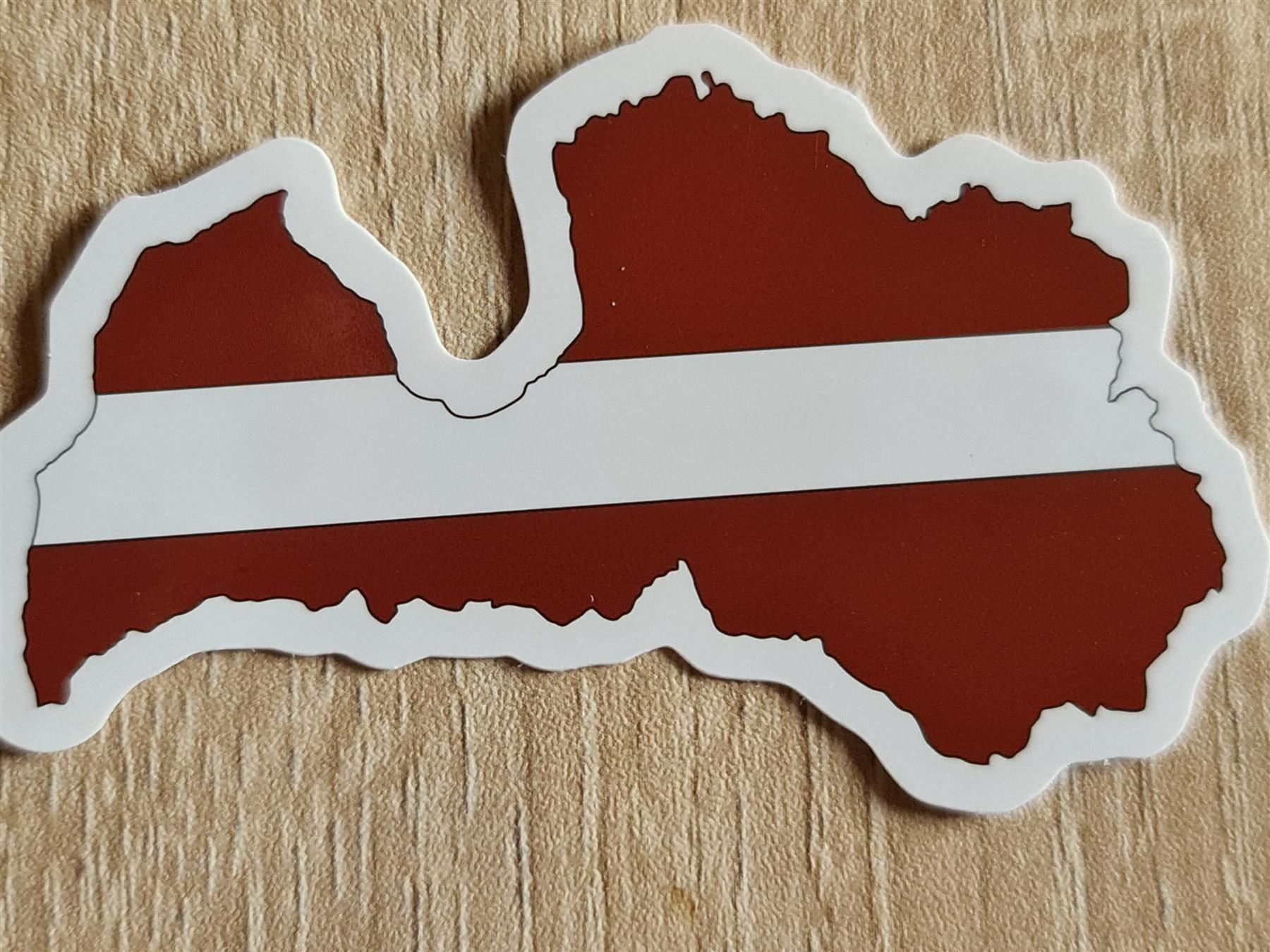 Sticker: Sticker Aufkleber Lettland – Nuovo e nell'imballaggio originale da Dintikon venduto da Vexi