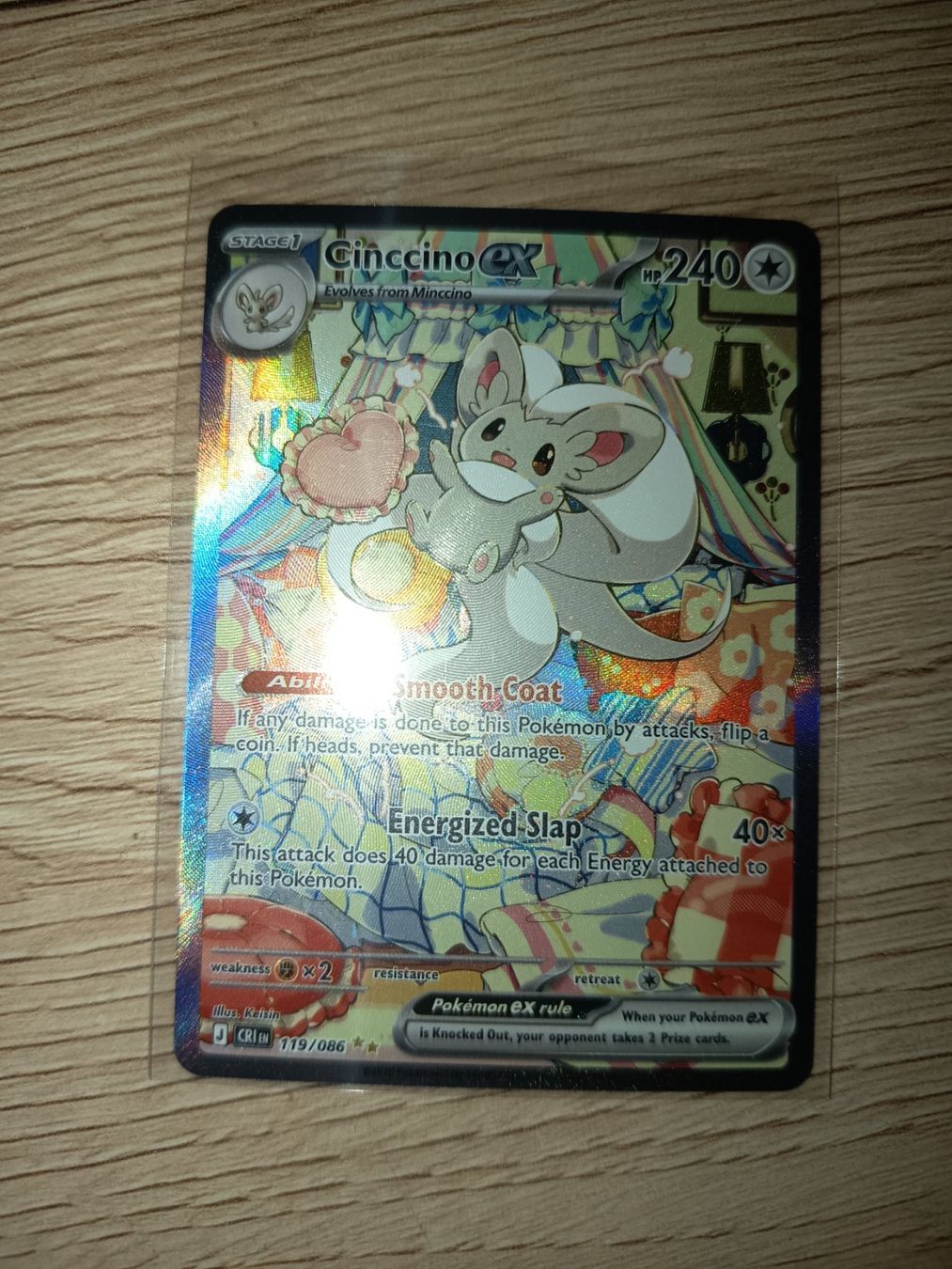 Pokémon Sammelbilder & Trading cards: Pokemonkarte Ciccino Ex mint condition – Neu (gemäss Beschreibung) aus Wattwil von LuckyLegoandCoins 1