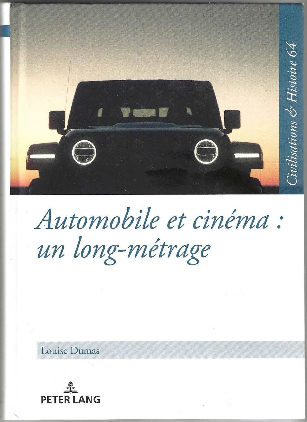 Bücher: Automobile et Cinéma - Peter Lang Edition – Gebraucht aus Genève von CDLPBookS