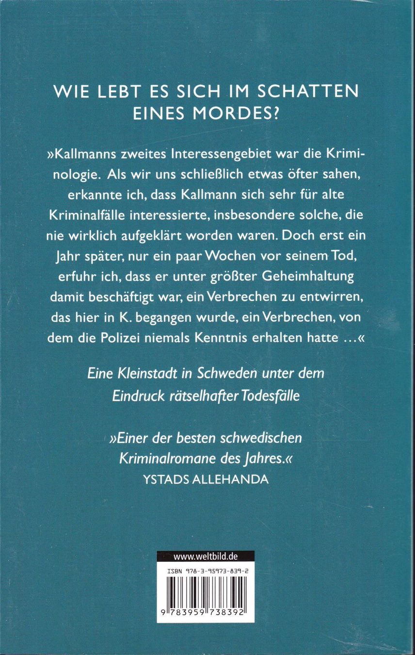 Libri: Hakan Nesser - Der Fall Kallmann – Usato da Spiez venduto da Crazyduck 1