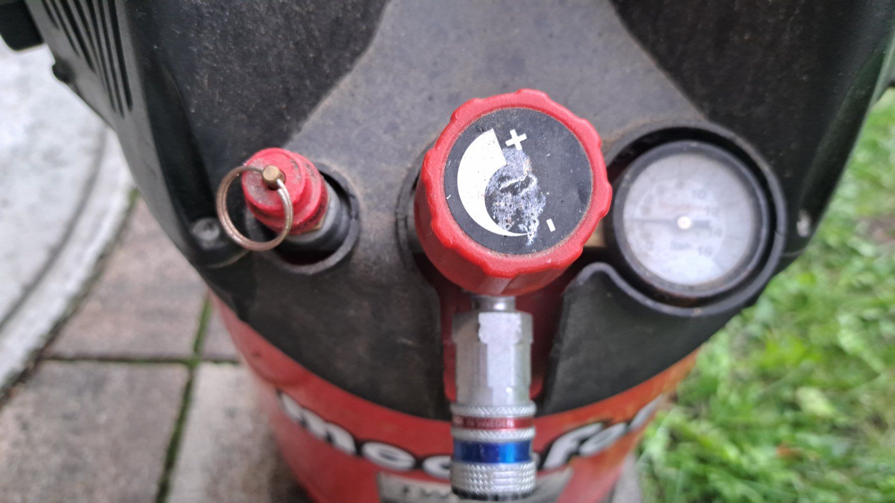 Compressori: Luftkompressor  MECAFER, 24Liter – Usato da Langenthal venduto da T.L. 5