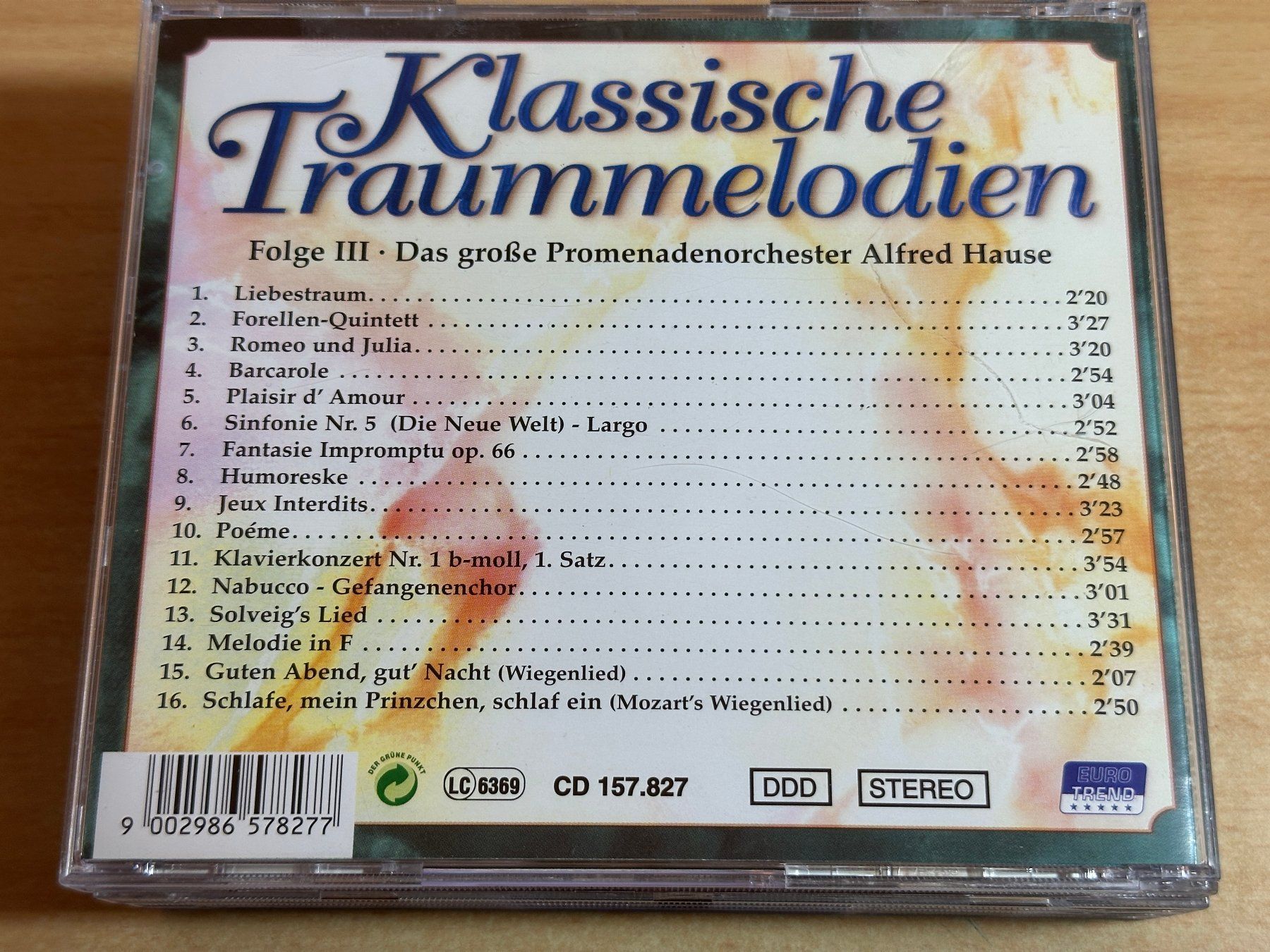 CD: Various - Klassische Traummelodien - 5 CD – Usato da Rikon im Tösstal venduto da Alpenmutz 4
