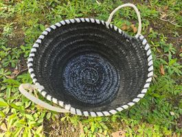 Korb: recycelt (S) schwarz