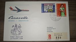 Swissair Geneve - Amsterdam 01.04.1963