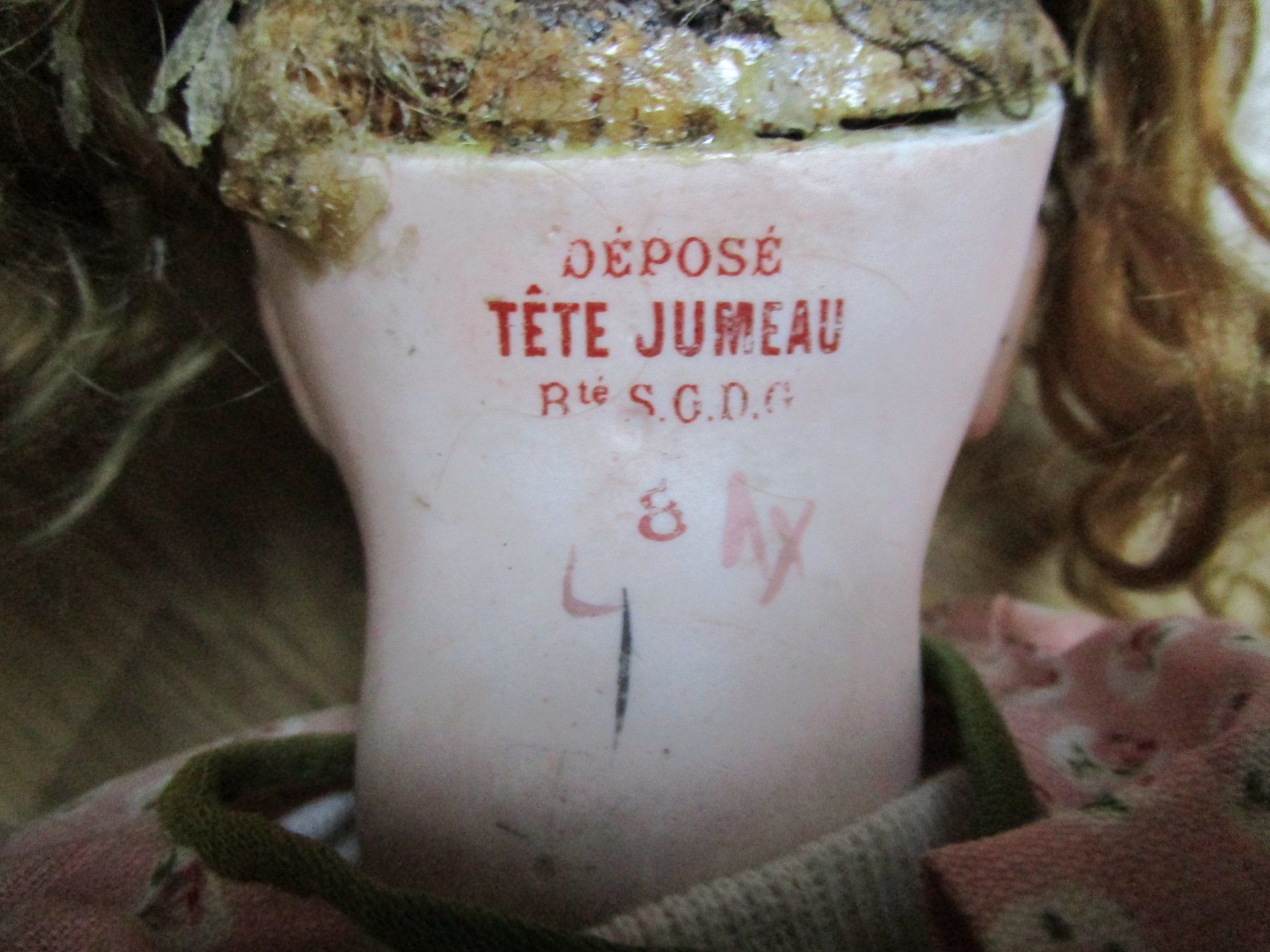 Bambole: Antike Puppe  JUMEAU – Difettoso da Heimberg venduto da Lupo57 4
