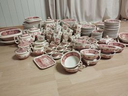 RIESIGES Service Villeroy & Boch "Rusticana Rot"
