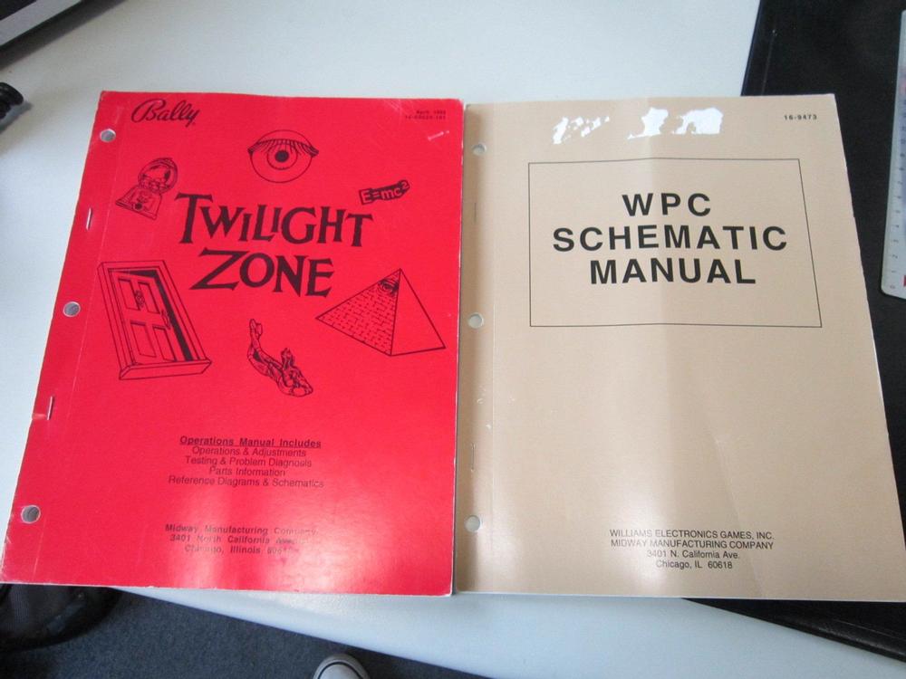 Flipper TWILIGHT ZONE Bally Manuals | Acheter sur Ricardo