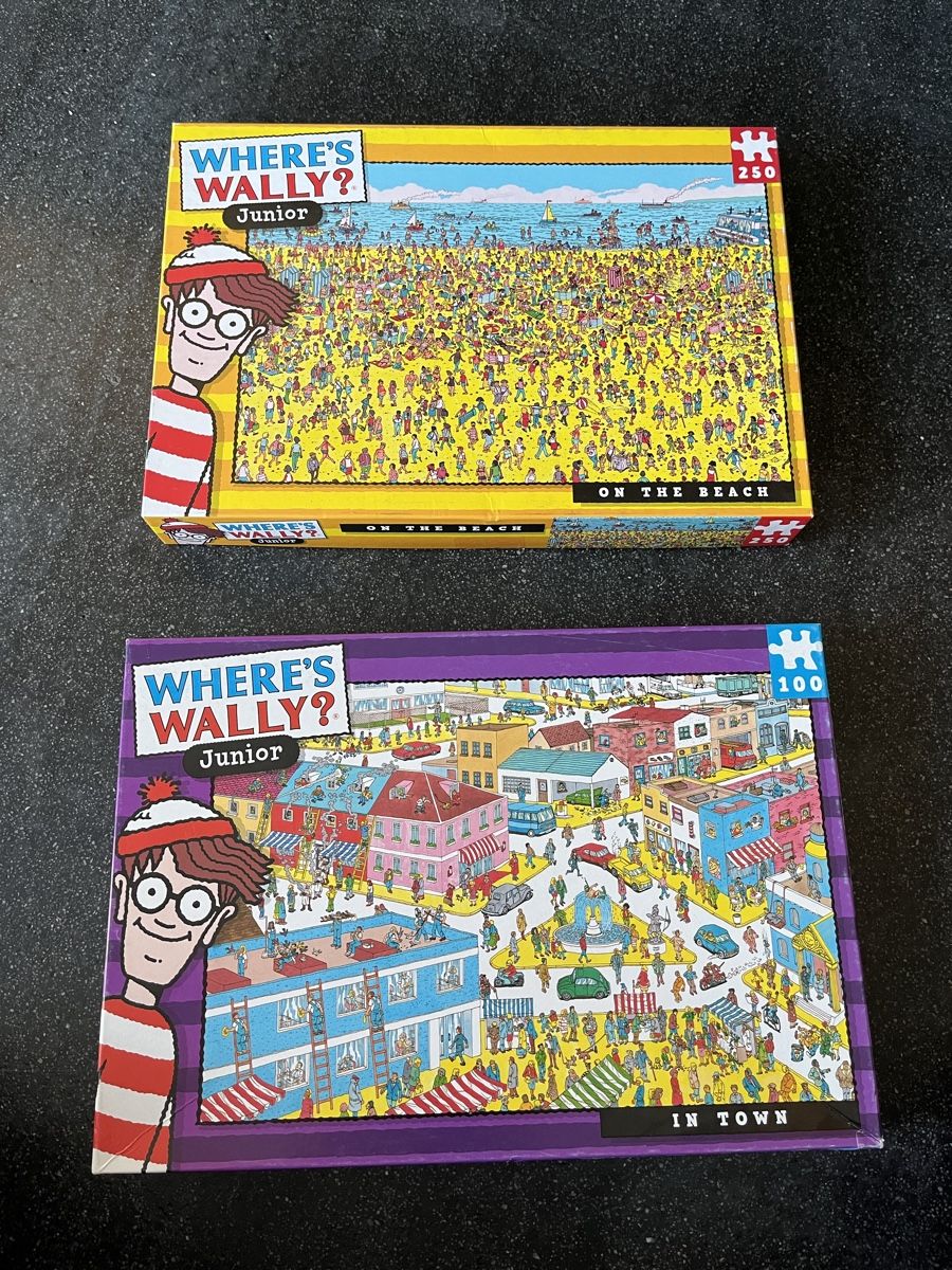 Puzzles: Zwei Wo ist Walter Puzzle / jigsaw – Gebraucht aus Flüh von