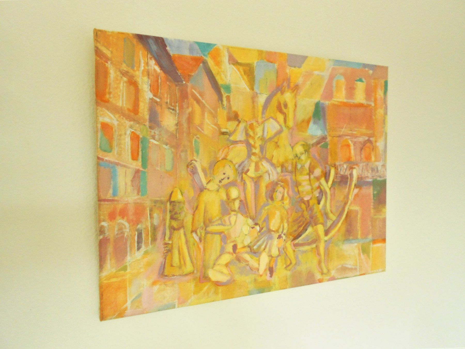Dipinti: Alberto MURANO - Neo Expressionismus "Zirkus" – Usato da Dübendorf venduto da ArtExpression 1