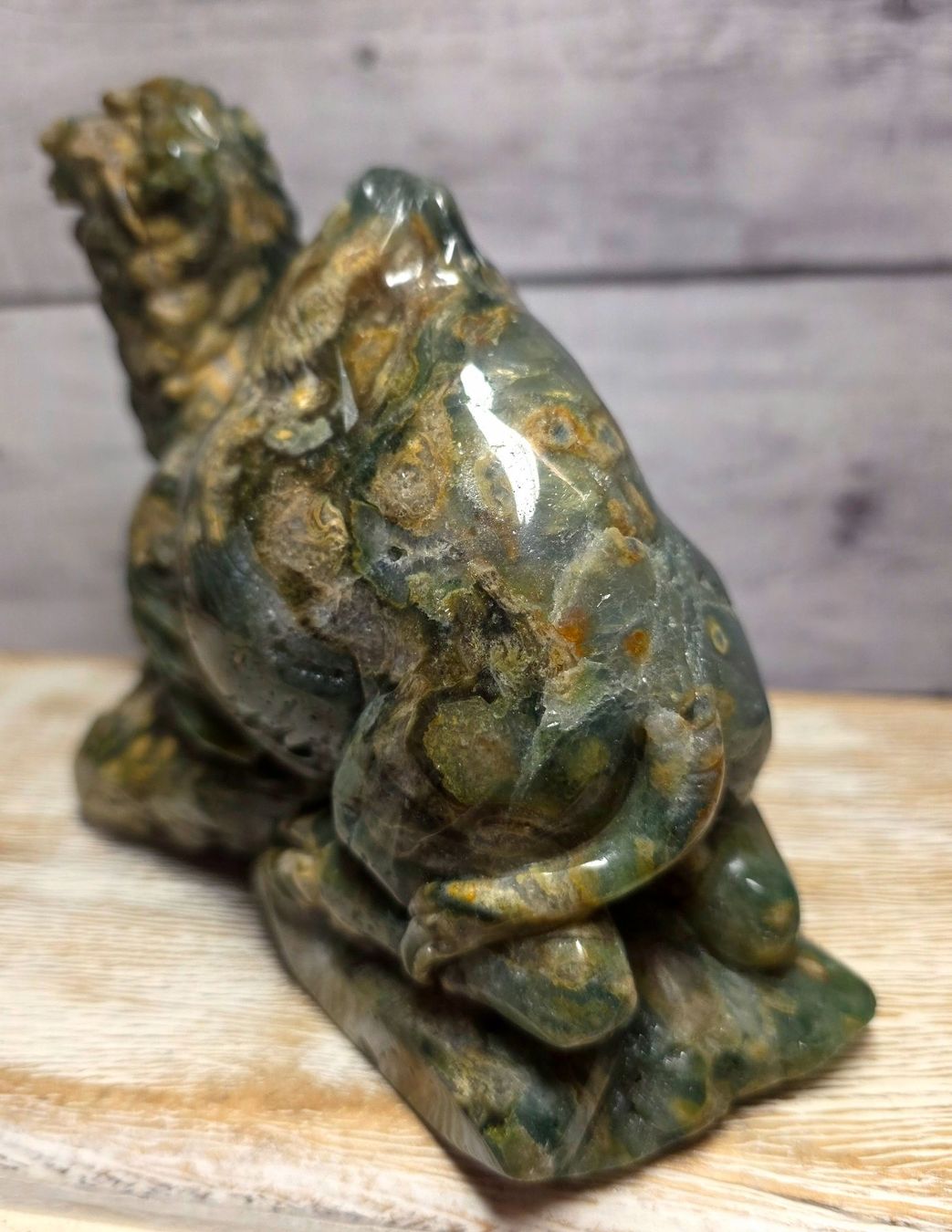 Minerali & Pietre curative: Regenwaldjaspis Dromedar 1.7kg – Nuovo e nell'imballaggio originale da Matzingen venduto da Shay_Crystalz 3