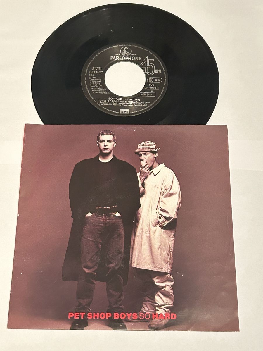 Vinyles: Pet Shop Boys. 1990. So Hard – D'occasion à Faulensee par Mizuno06