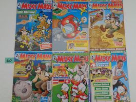 6 x Walt Disney Hefte - Micky Maus – 2008