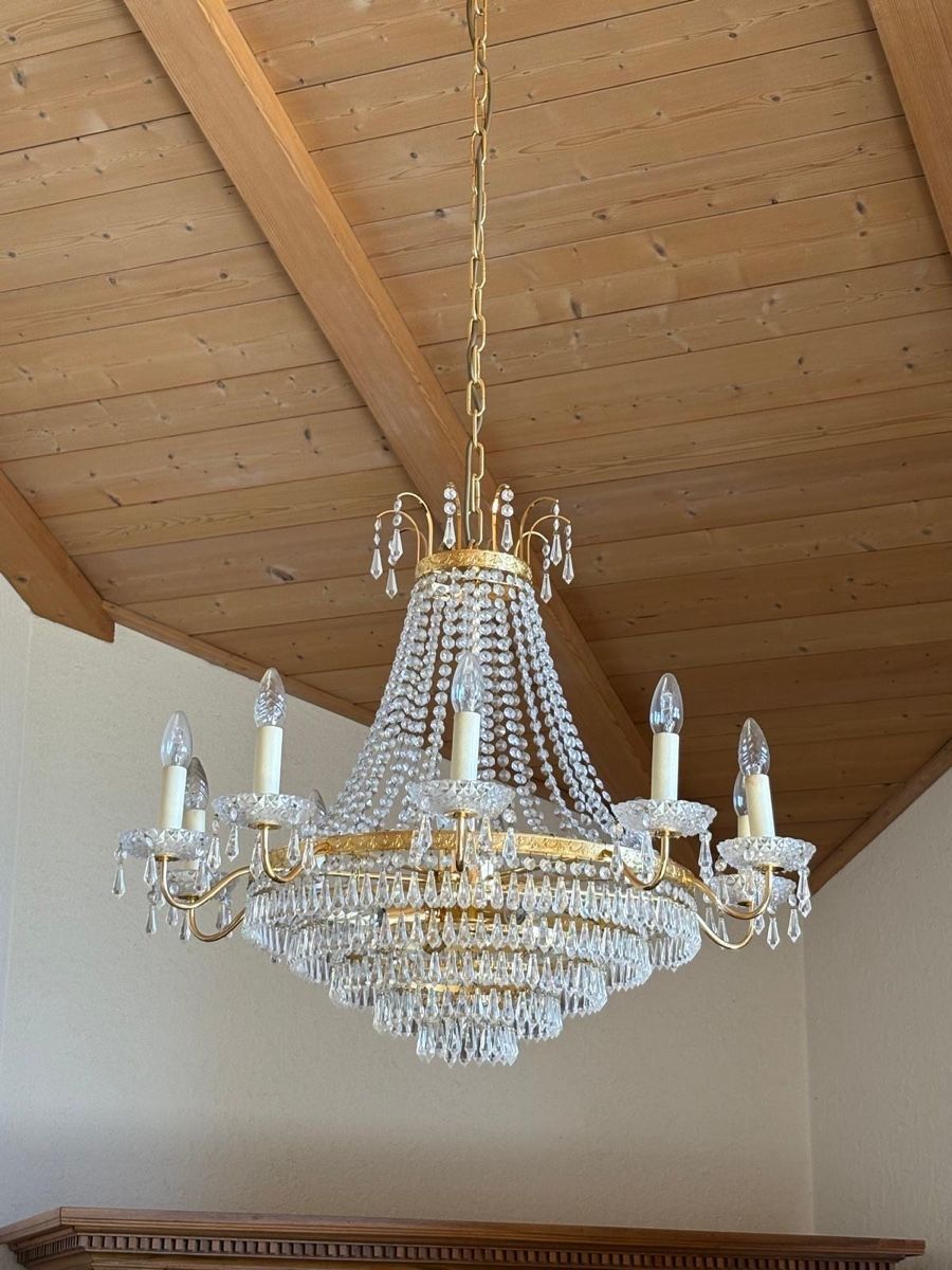 Lampadari & plafoniere: Kristall-Kronleuchter "Strass"  – Usato da Flawil venduto da iznem94