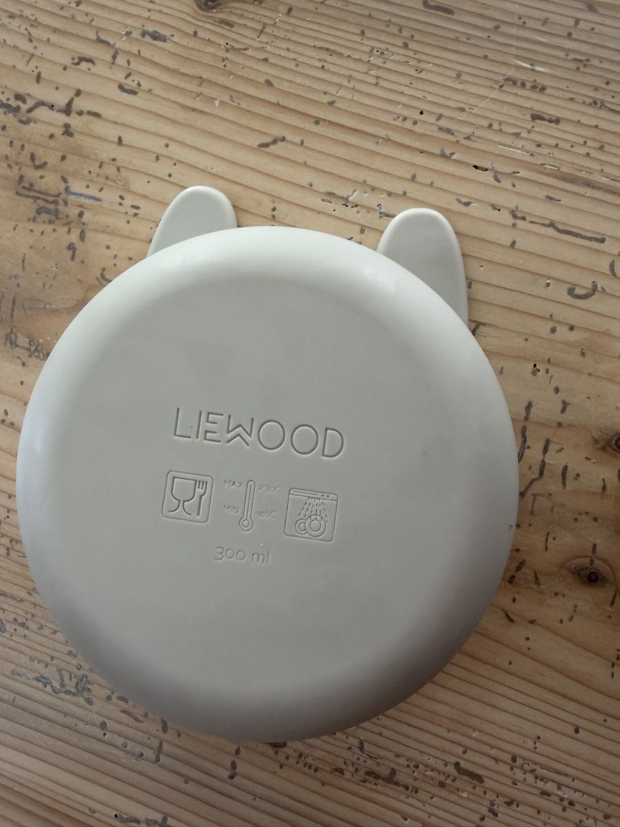 Liewood Set di piatti: Liewood Teller und Schale grau Kindergeschirr – Usato da Uster venduto da steursk 4
