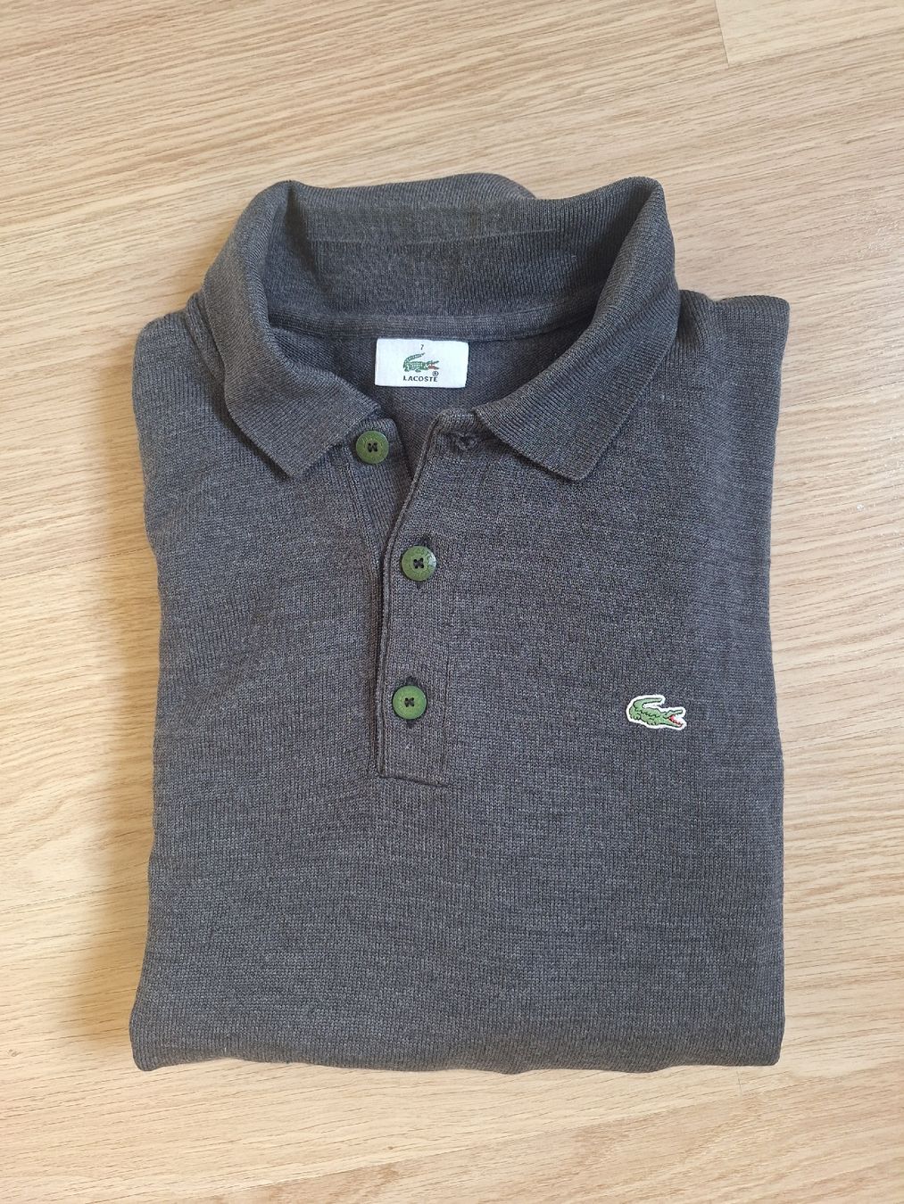 Lacoste Maglioni & Felpe: Lacoste grey wool polo pullover size 7 (XL) – Usato da Yens venduto da rob_nsw7 3