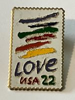 1 Pin Love USA