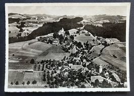 Trachselwald vom Flugzeug aus gesehen ca. 1950