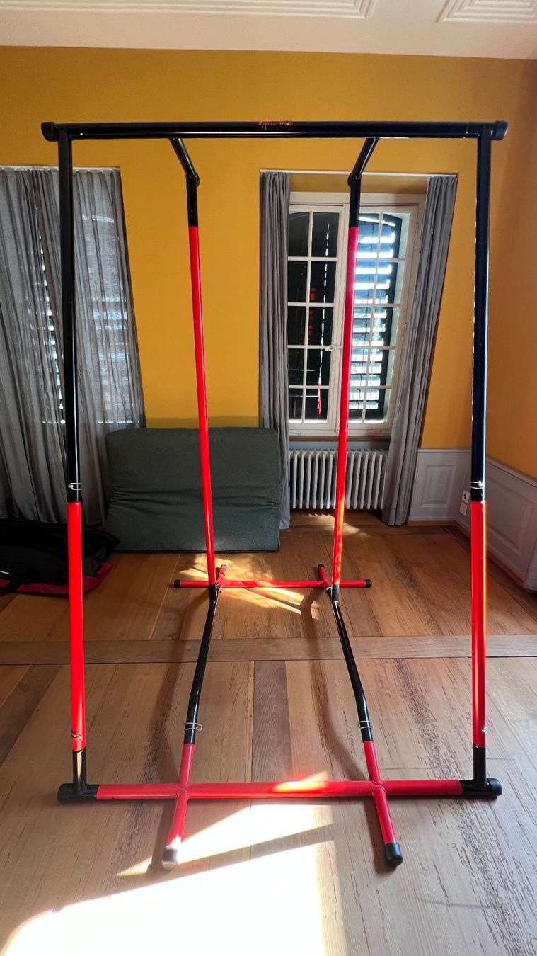 Hometrainer: Pull-up Mate 2 Klimmzugstange freistehend Dipstation – Usato da Zofingen venduto da J.Grossmann