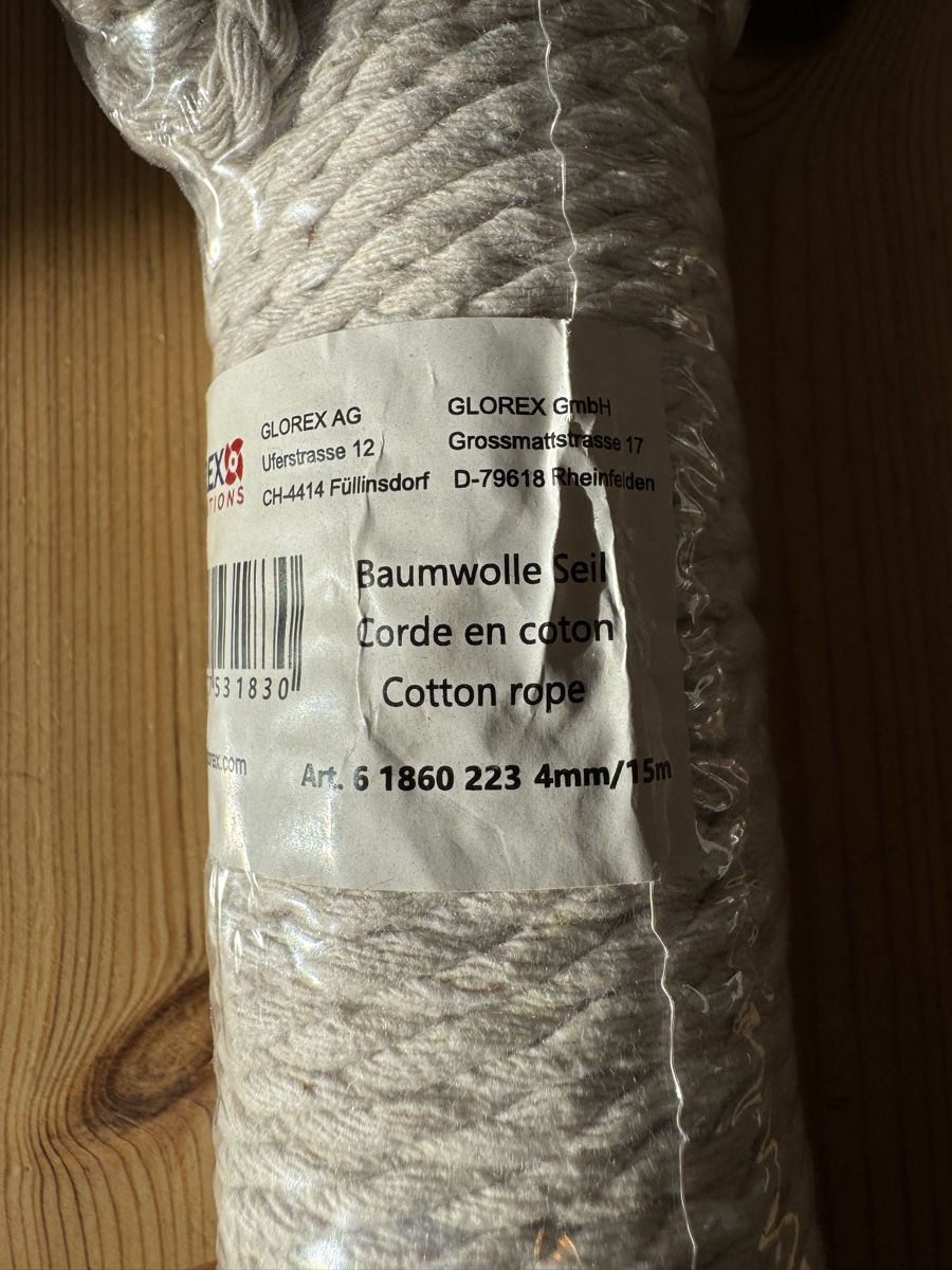 Lana: Glorex Baumwollgarn 4mm/15m – Nuovo e nell'imballaggio originale da Mühlethal venduto da Sarah_Vi 2