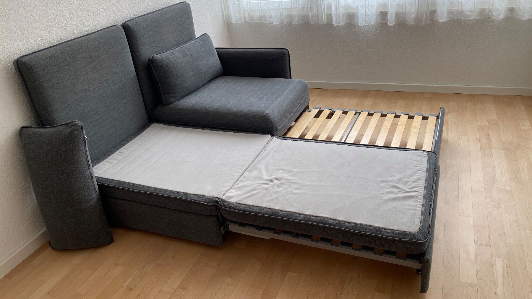 Divani: Schlafsofa dunkelgrau, inkl. zwei Topper – Usato da Thun venduto da and_275y 3