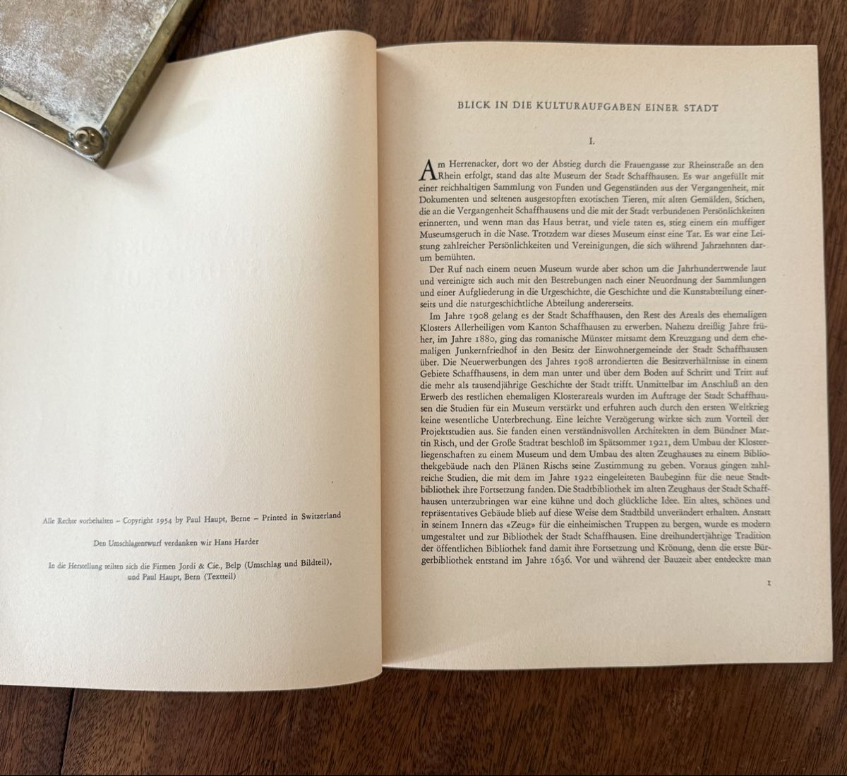 Bücher: Schweizer Heimatbücher: Schaffhauser Kunst & Kultur! – Gebraucht aus Weisslingen von Jannaki 2