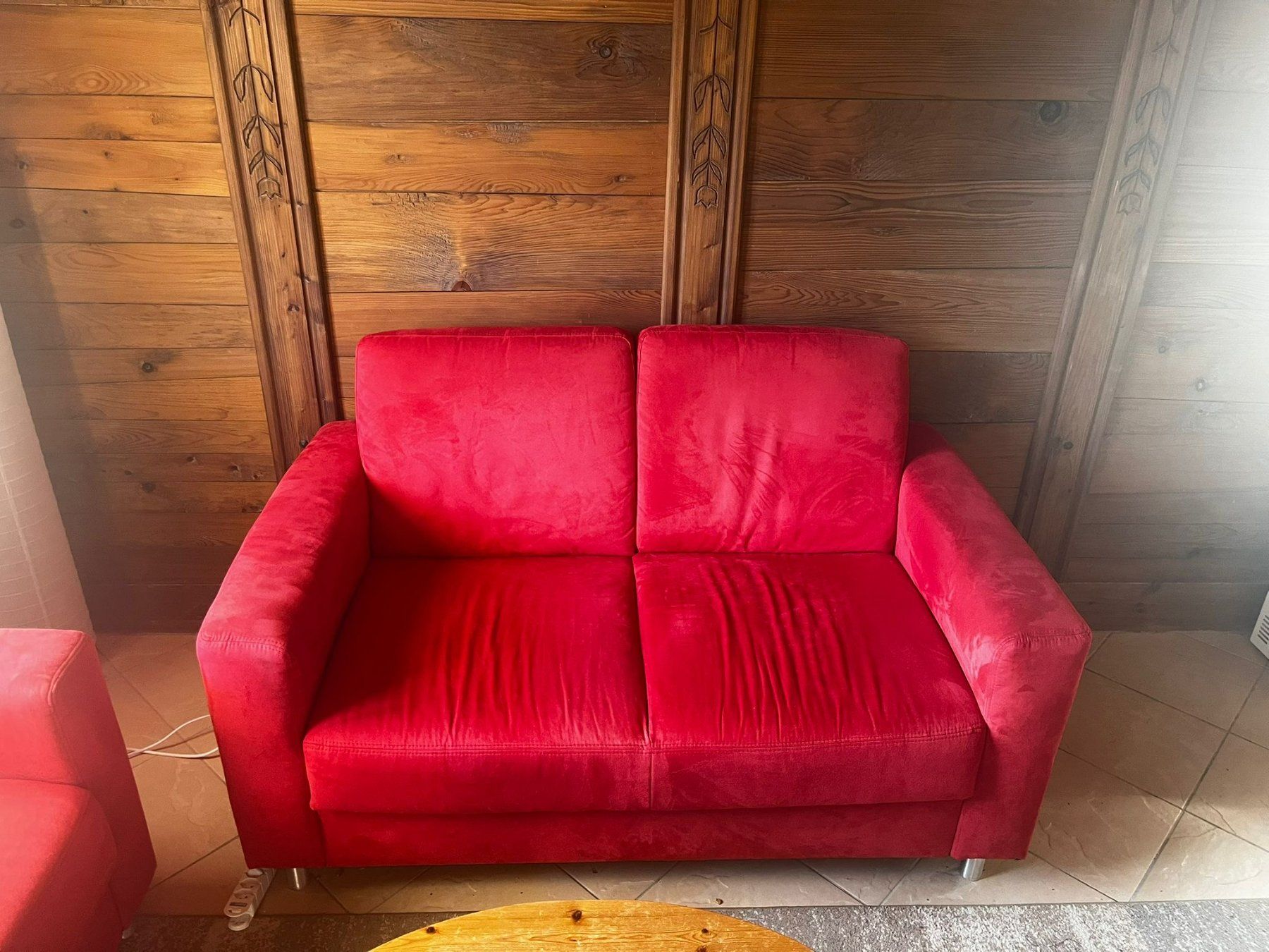 Divani: canapé rouge/rotes Sofa 2 – Usato da Fiesch venduto da kra_5jp7