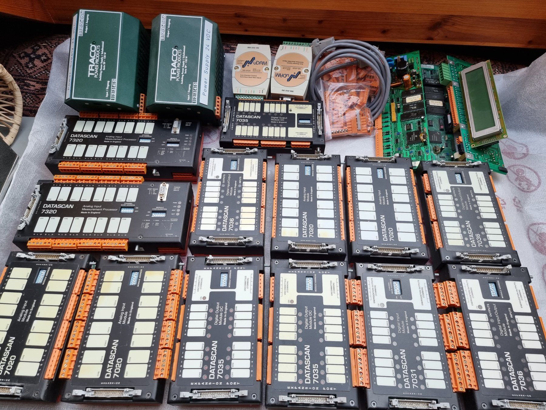Elektronikbauteile: Grosse Menge Datascan Module 7020, 7035, 7320 u.s.w – Defekt aus Zuzgen von ricard11