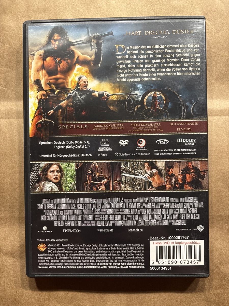 Tutti i DVDs: Conan (2404) – Usato da Ruswil venduto da Slivio_ 1