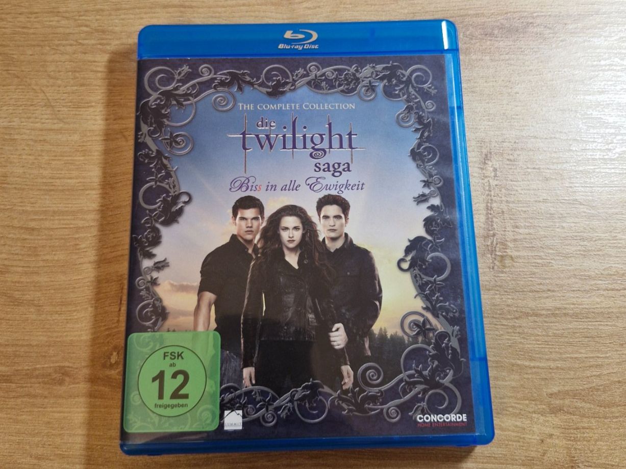 Tutti i DVDs: Die Twilight Saga - Complete Collection Bluray – Usato da Pfungen venduto da Whitie