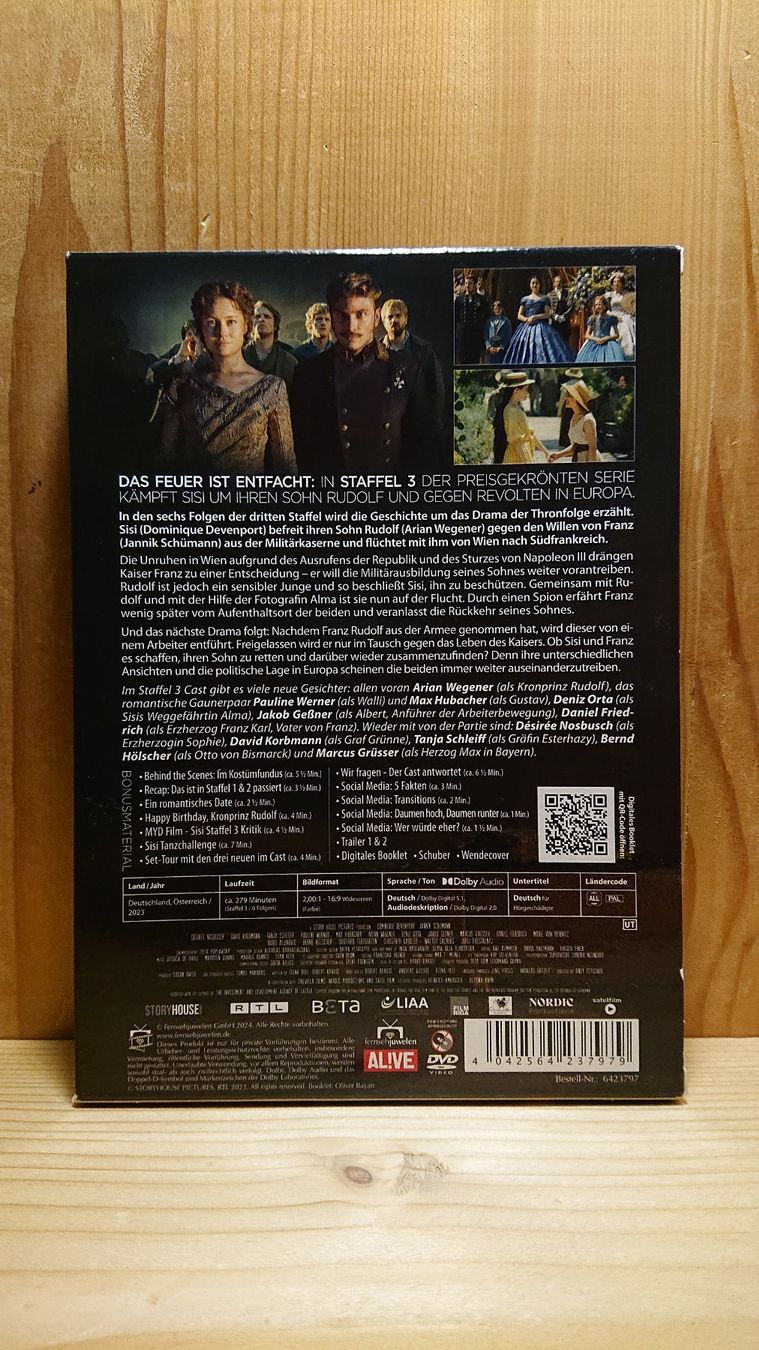 Tous les DVDs: SISI Staffel 3 auf DVD – D'occasion à Wilderswil par Exebub 1