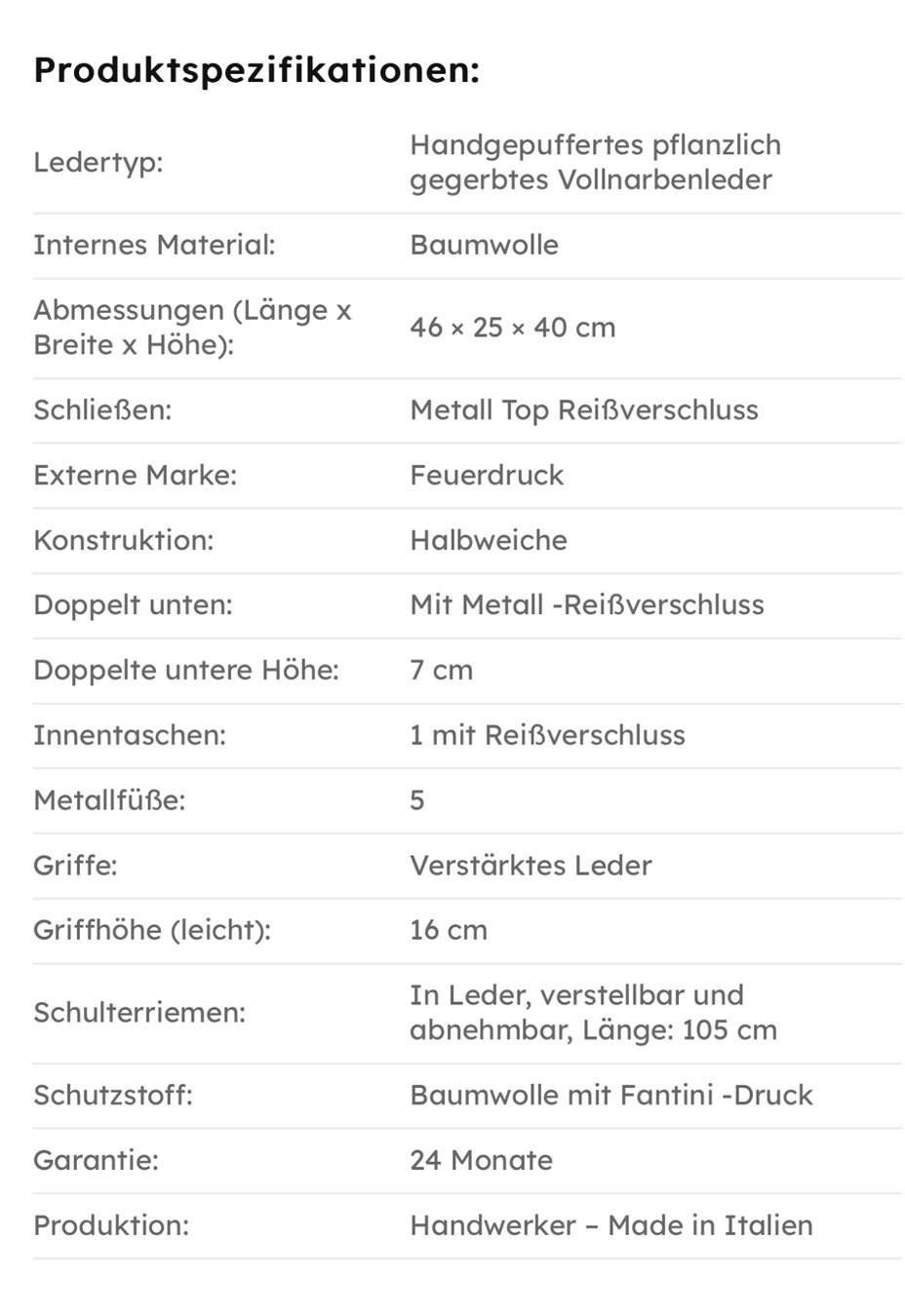 Taschen: Reisetasche Leder San Marino – Neu und originalverpackt aus Wittenbach von bes_k8vr 8
