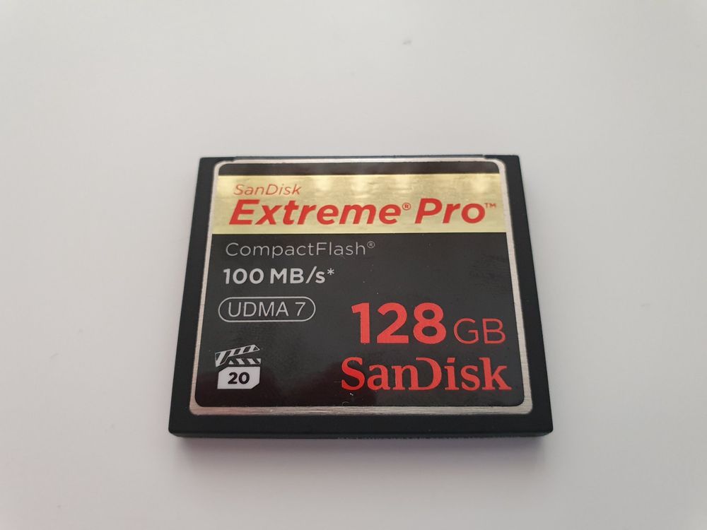 SanDisk Extreme Pro Compact Flash 128GB Kaufen auf Ricardo