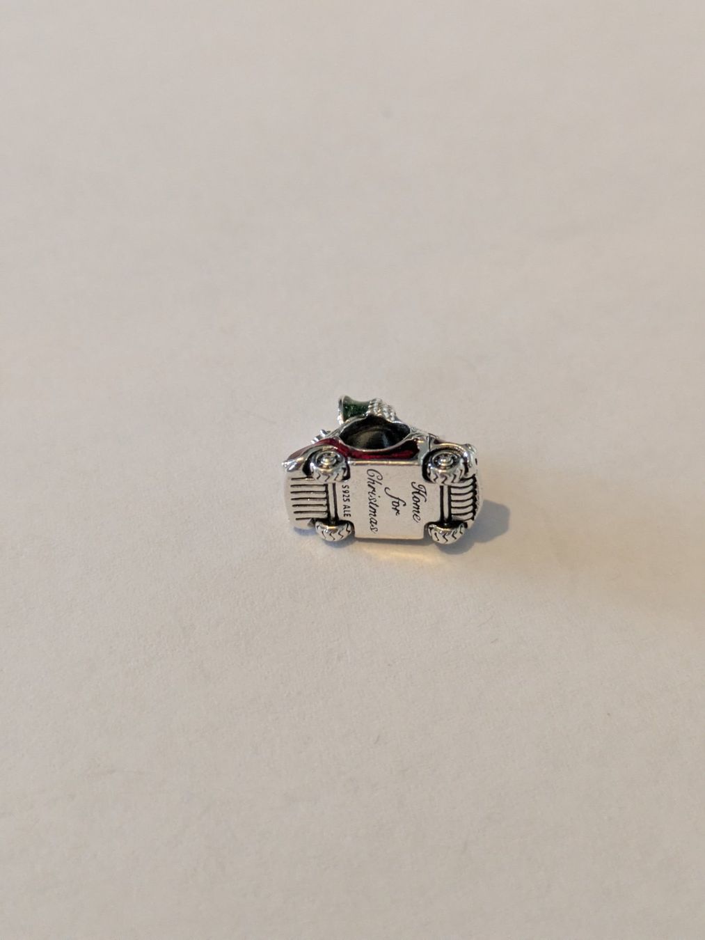 Pandora Ciondoli: Pandora Charm "Rotes Auto mit Weihnachtsbaum" – Usato da Winterthur venduto da skandinavienliebe 2