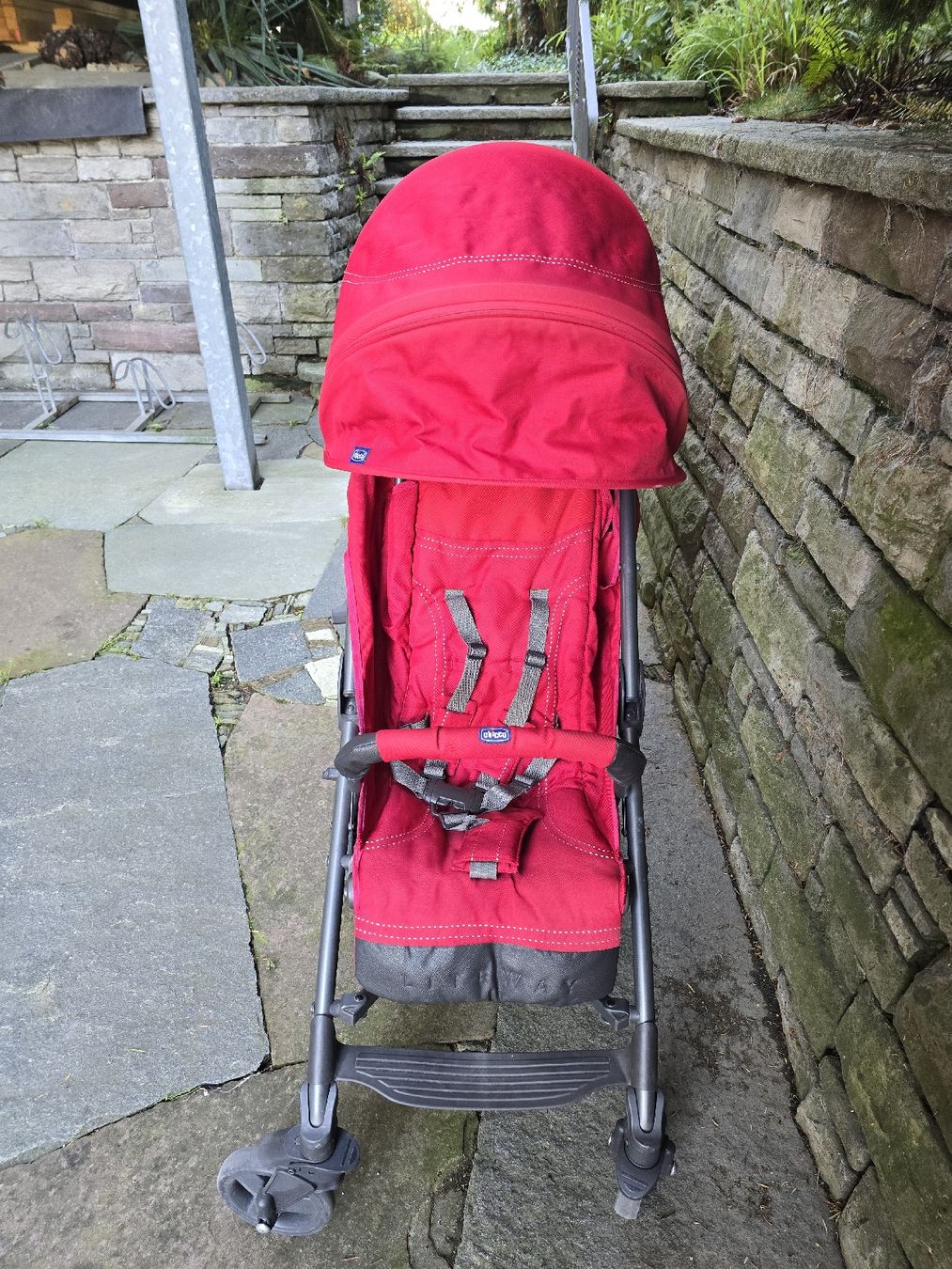 Chicco Poussette: Chicco Buggy Rot – D'occasion à Thun par Mischa_18 1