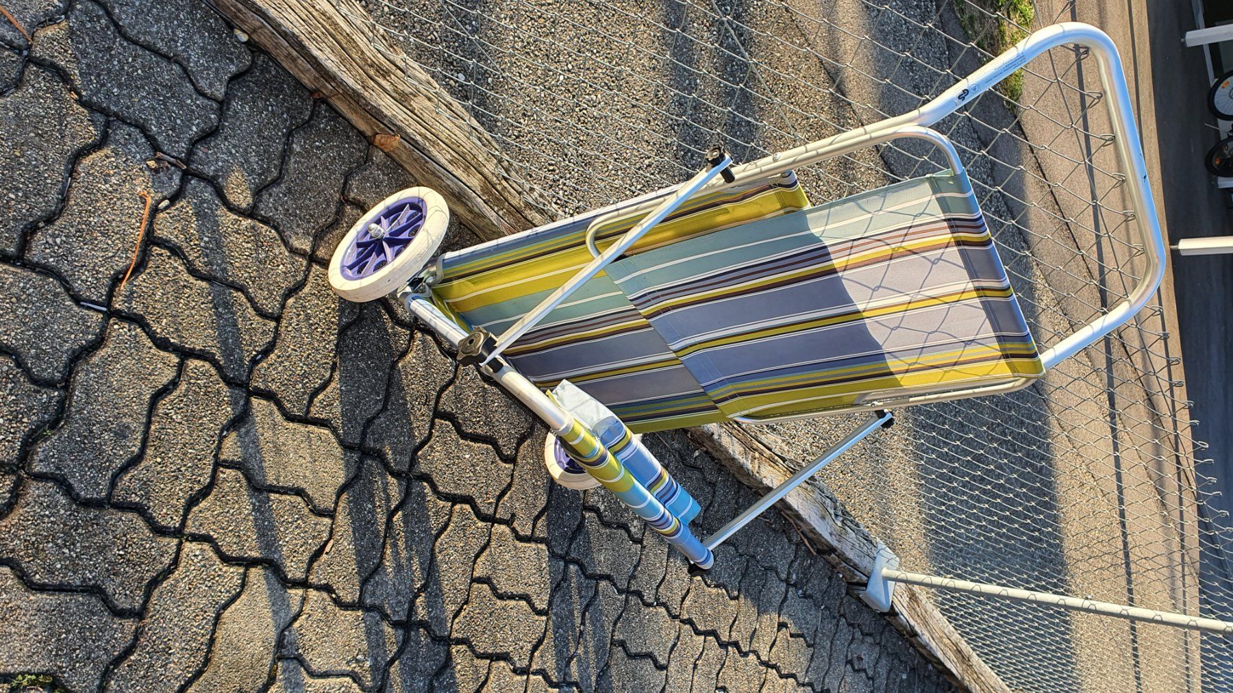 Chaises longues: Strand- und Transportliege – D'occasion à Duggingen par hammbe 2