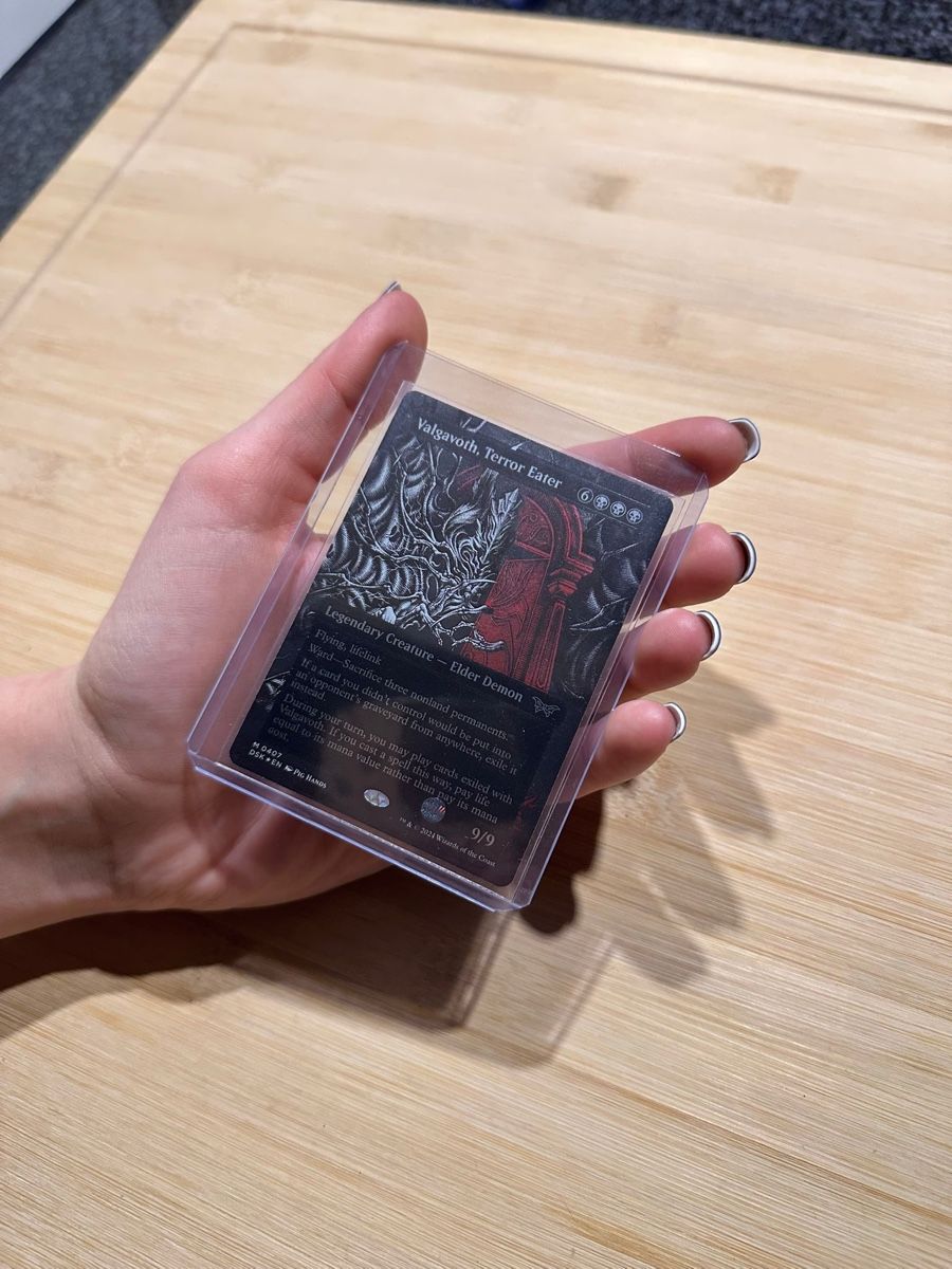 Magic The Gathering Carte collezionabili: MTG Valgavoth, Terror Eater (Textured Foil) – Nuovo (secondo la descrizione) da Kirchdorf AG venduto da Noah35